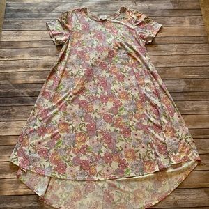Floral LuLaRoe Carly NWOT Sz XL